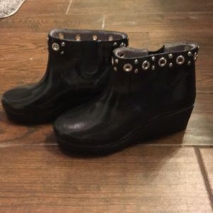 Sperry Wedge rain boot bootie